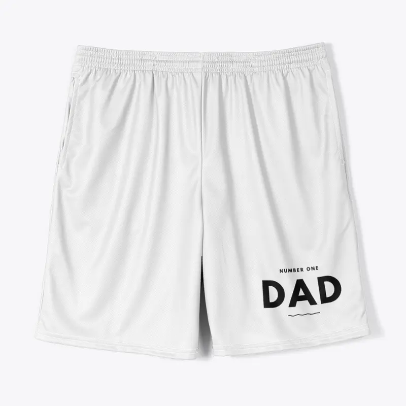 Number One Dad Shorts